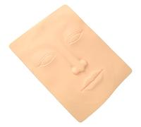 Blank Tattoo Practice Skin Silicone Face Tattoo Practice Skin 3D Microblading Permanent Makeup Tattoo Practice Skin for Tattoo Artists Beginners