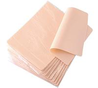 Blank Tattoo Tatouage Practice Skin, Gospire Double Sides 10pcs 8x6in Tattooing and Eyebrow Practice Skin for Beginners and Experienced Artists
