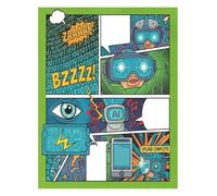 Blank Technology Comic Book