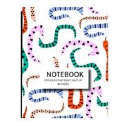 Blank Theory Snake Notebook: Cute Aesthetic Composition Book for School, College & Everyday Writing: College Ruled Notebook for Students, School ... Office, Gifts & Cute Stationery Lovers