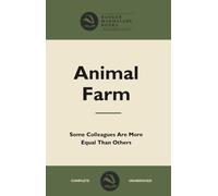 Blank, unlined notepad: “Animal Farm - Some Colleagues Are More Equal Than Others”