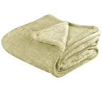 Blanket NAMDU 125 x 150 cm Olive Green