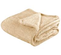 Blanket NAMDU 125 x 150 cm Sand Beige