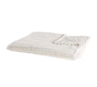 Beliani Blanket Abteh 180 X 220 Cm Off-White