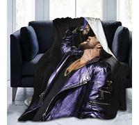 Blanket Adam Lambert Lightweight Warm Flannel Blanket Soft Microfiber Fluffy Blanket for Sofa Bed 150x125cm