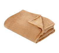 Blanket BAYBURT 150 x 200 cm Sand Beige