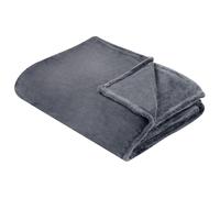 Blanket BAYBURT 200 x 220 cm Grey
