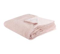 Blanket BJAS 200 x 220 cm Pastel Pink