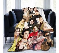Blanket Cole Sprouse Soft and Comfortable Wool Fleece Throw Blankets for Sofa Office car Camping Yoga Travel Home Decoration Cozy Plush Beach Blanket Gift