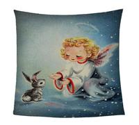 Blanket For Bed Double Winter 3D Painted Little Girl Bed 70x78inch Sherpa Sofa Couch For Kids Adults Print Couch Fleece Throw Decorative