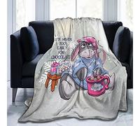 Blanket for Eeyore Ultra-Soft Flannel Fleece Quilt Sofa Living Room Blanket 60"x80"