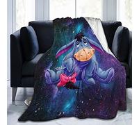 Blanket for Eeyore Ultra Soft Micro Fleece Throw Novelty Blanket Fleece Throw Blanket Super Soft Lightweight for Girls Boys 40"x50"