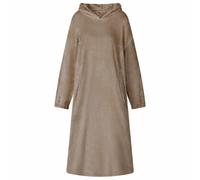 Blanket Hoodie Camel Flannel S Oversized 120x73cm Pocket Hood Indoor Cozy Light