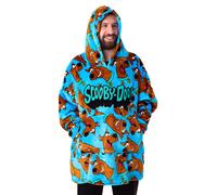 Blanket Hoodie Scooby Doo Blue One Size