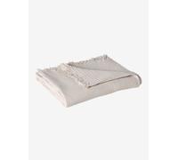 Blanket in Organic Cotton Gauze taupe