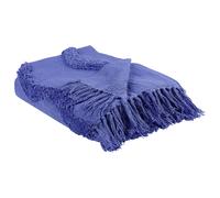 Blanket KHARI Cotton 125 x 150 cm Violet