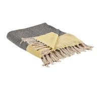 Blanket LAPU Cotton 125 x 150 cm Mustard
