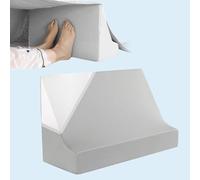 Blanket Lifter for Feet - Bed Sheet Raiser, Post-Surgery Foot Elevation Pillow with Removable Washable Cover - Leg, Knee & Ankle Pain Relief for Arthritis, Neuropathy & Recovery (Grey)