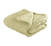 Blanket NAMDU 125 x 150 cm Olive Green