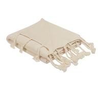 Blanket NAZILLI Cotton 125 x 150 cm Beige