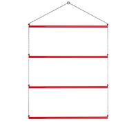 Blanket Rack 33" (Red). Available in Black, Blue, Red & Pink. Suitable for Horse Blankets, Saddle Blankets and Pads. Extra Wide for Western Saddle Blankets and Horse Blankets.