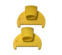 Blanket Stitching Guide Tool - 2PCS 3mm & 4mm Reusable 3D Printed Gauge for Hand Stitching, Knitting, Embroidery & Crafting Projects