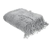 Blanket VELLA Cotton 150 x 200 cm Grey