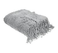 Blanket VELLA Cotton 200 x 220 cm Grey