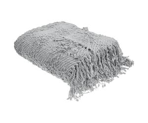 Blanket VELLA Cotton 200 x 220 cm Grey