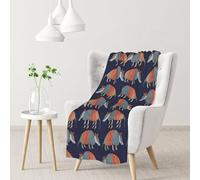Blanket,Warm Flannel Blanket Throw/Blanket Bed Throw for Sofa Office 102X 76 cm,Armadillo Pattern