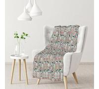 Blanket,Warm Flannel Blanket Throw/Blanket Bed Throw for Sofa Office 102X 76 cm,Blue Merle Border Collie Cute Blue Merle Collie