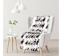 Blanket,Warm Flannel Blanket Throw/Blanket Bed Throw for Sofa Office 102X 76 cm,Vultures Of The World Vulture