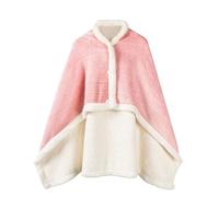 Blanket Wrap - Button Style Poncho Shawl, Winter Cloak Wrap Ladies, Wřap Blanket Men and Women Soft Warm, Multiway Sherpa Fleece Shawls Movie Nights Sporting Events Camping | Cõzy Warmth Usage