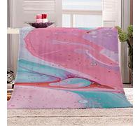 Blankets and Throws 3D Print Abstract Colored Patterns Theme Flannel Fleece Blanket for Couch Sofa Cozy Luxury Bed 70x86inch Fuzzy Lightweight Super Warm Microfiber for All Season