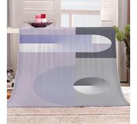 Blankets and Throws 3D Print Simple Geometric Printing Theme Flannel Fleece Blanket for Couch Sofa Cozy Luxury Bed 70x86inch Fuzzy Lightweight Super Warm Microfiber for All Season