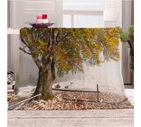 Blankets For Adults 3D Winter Snow Scenery Of Big Trees Sherpa Blanket 51x59inch Personalised Printed Fleece Kids Adults Soft Fuzzy Push Holiday Bed Couch, Soft Cozy