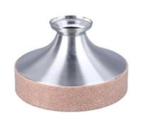 Blanketswarm Alto Saxophone Mute,Alto Sax Dampener Aluminum Alloy Felt Sound Reduction Professional Portable Alto Sax Silencer Mute Saxophone Supplies