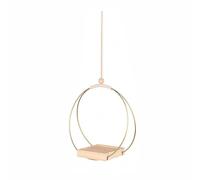 Blanketswarm Plant Hangers Indoor with Wood Base,Hanging Window Planter Boho Macrame Hanging Plant Holders for Indoor Outdoor Window Wall Ceiling Home Decoration,Pot & Plant Not Included(black 1pcs)