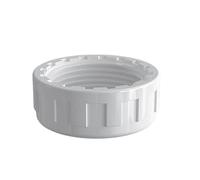 Blanking Cap Water Pipe Caps Fitting Caps PVC Socket Cap Drain Valve Blanking End Cap Made of PVC for Water Lines Drain Valves White 40mm