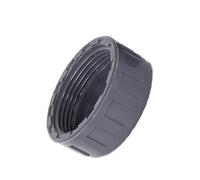 Blanking Cap Water Pipe Caps Fitting Caps PVC Socket Cap Drain Valve Blanking End Cap Made of PVC for Water Lines Drain Valves Gray. 32mm