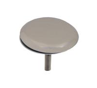 Blanking plug for dispensing tower, chrome