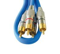 Blanko Cinch Cable 0.5 M High End Quality Cable Diameter 6 Mm For Audio/Video