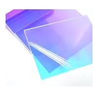 Blanks Direct LARGE Acrylic Iridescent Sheet 0.4cm Thick Splashback DIY Craft Decoration Wall Tiles Laser Rainbow Art Advertising Wedding Radient Two Sided (A2 420 x 594mm)