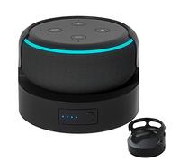 Blanou Echo dot 3 Battery Base, Portable 3rd Gen Mini 2 Battery Base, 10400 mAh 16 Hours Work Time, Black (not including dot speaker)