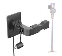 Blanou Shark Vacuum Cleaner Wall Mount with Clip Mini Shark Cordless Vacuum Stand Compatible for Shark IX141 IZ562H IZ682H IZ361H IZ462H IZ163H IZ363HT IZ483H and V7 V8 V10 V11 V12 V15 (Gray+Clip)