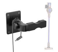 Blanou Shark Vacuum Cleaner Wall Mount with Clip Mini Shark Cordless Vacuum Stand Compatible for Shark IX141 IZ562H IZ682H IZ361H IZ462H IZ163H IZ363HT IZ483H and V7 V8 V10 V11 V12 V15 (Black+Clip)