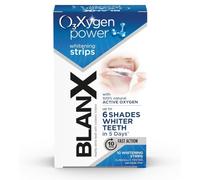 BlanX Oxygen Power Whitening Strips, Extraordinary Whitening Performance, Non-Abrasive, Unique Arctic Lichen and Oxygen Power, Natural and Gentle on Gums, 10 Strips