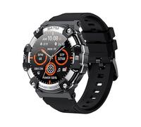 Blarie Sports Smartwatch, Tactical Military Smart Watch for Men and Woman, Phone Locator Feature, Remote Camera Control, 24/7 Monitoring, Waterproof, Integrated Notification System (Gray)