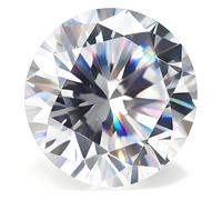 BLAROSE Round Cut White Cubic Zirconia Stones, 5A Quality, Loose CZ Synthetic Gemstones for Jewelry Making, 3.25mm 100pcs, Cubic Zirconia, cubic zirconia