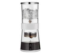 BLARYETI Ice Drip Coffee Maker 14oz Cold Brew Coffee Smooth Dripper Slow Cold Drip Iced Coffee Concentrate Brewer with Adjustable Water Flow, Stainless Steel Filter